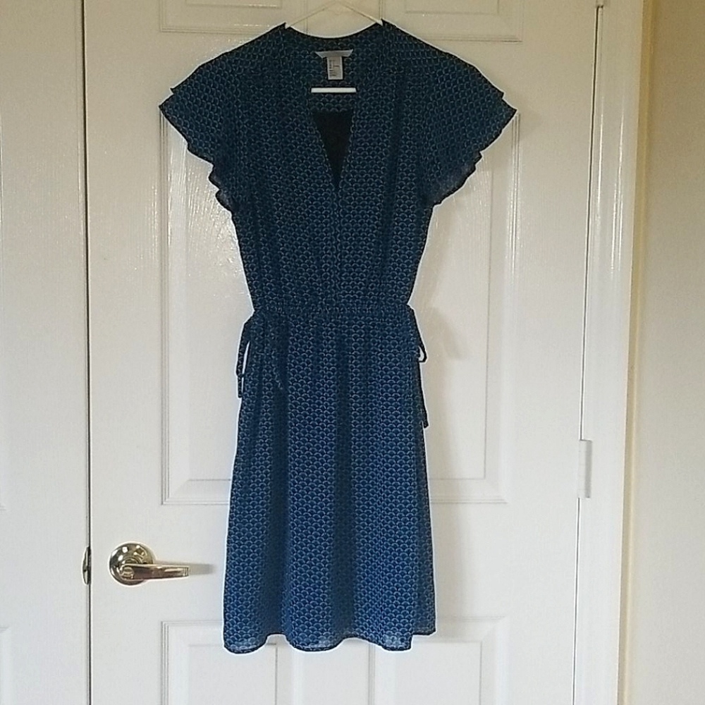 H&M Navy Blue Dress